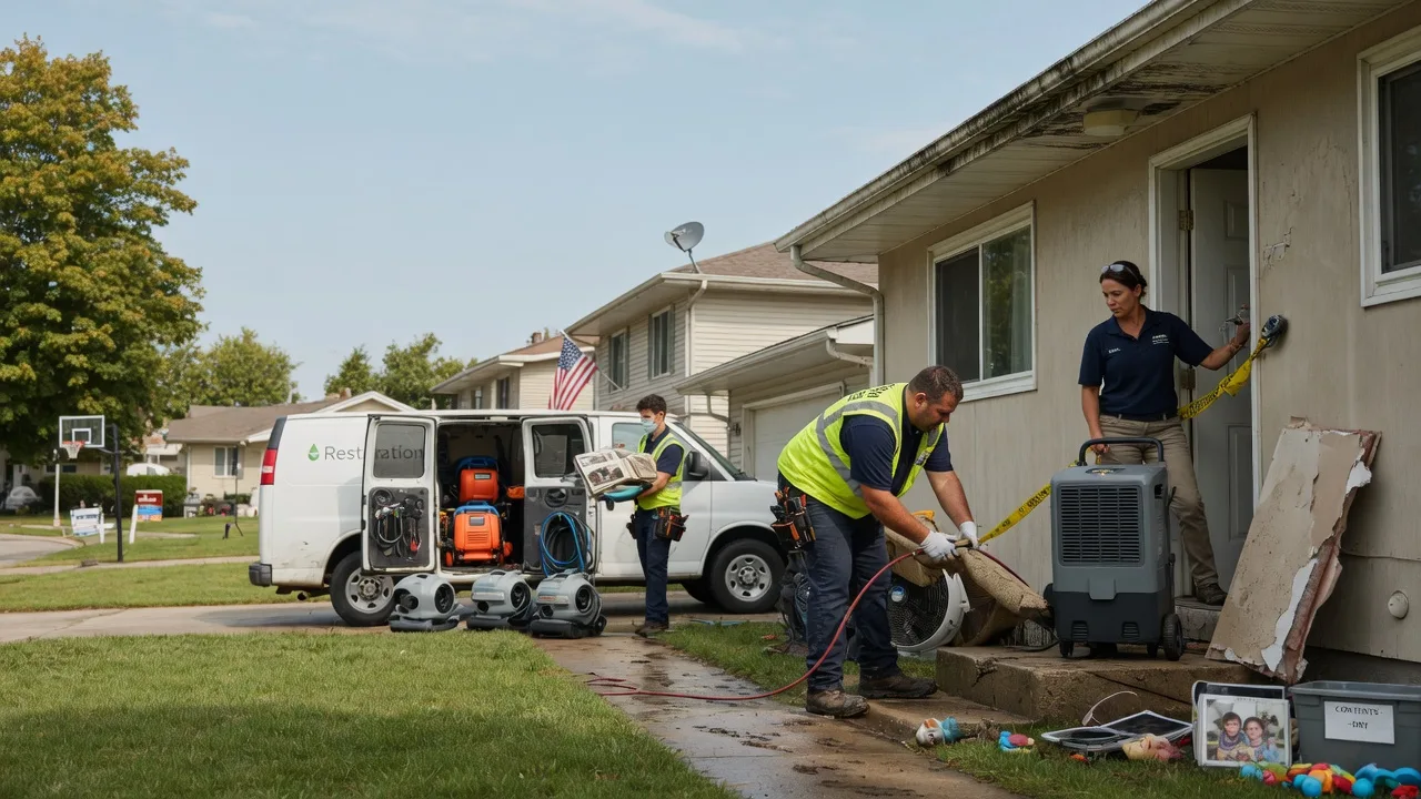 Water Damage Restoration in Rolette, ND near me